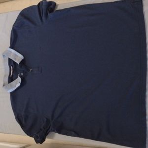 Michael Kors Men's Navy Blue Polo* Size Large* Excellent Used Condition*